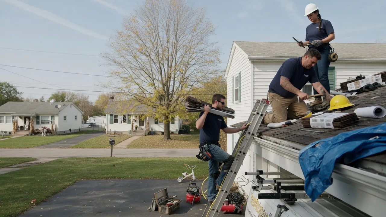 Local Roofing Contractors in Kingsbury, IN near me